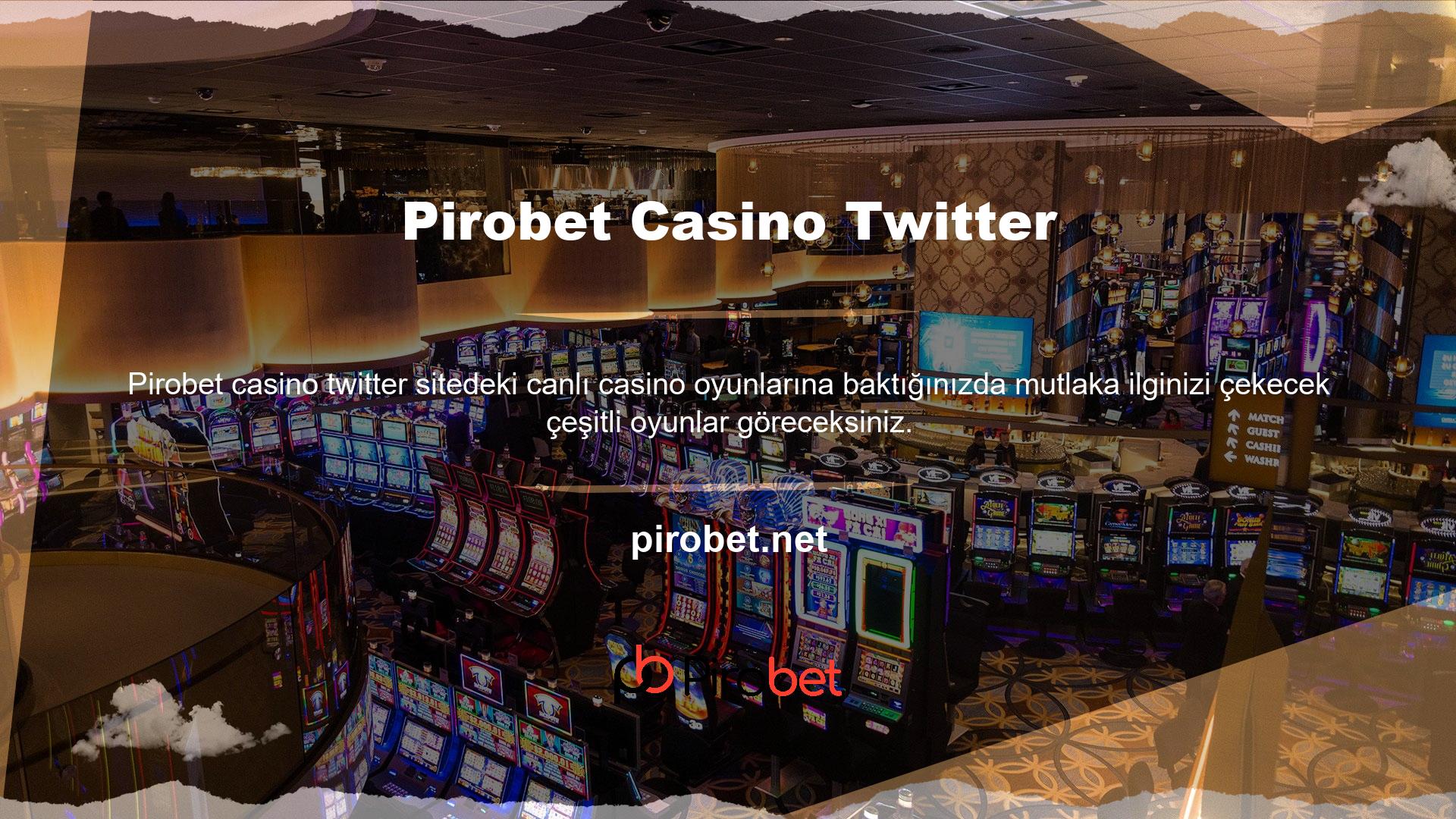 Pirobet canlı casino tecrübeli oldukları ve kazanç hakkında konuşabildikleri için kazanırlar